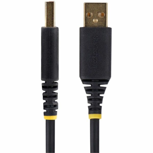 StarTech.com 3ft (1m) USB to Null Modem Serial Adapter Cable, COM Retention, FTDI, RS232, Changeable DB9 Screws/Nuts, Windows/macOS/Linux - Image 3