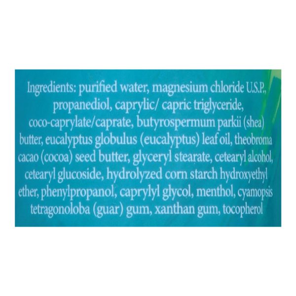Nfuse - Lotion Euclypt Magnesium - 1 Each - 8 OZ - Image 2
