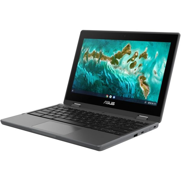 Asus Chromebook Flip CR1 CR1100FKA-YZ142T-S 11.6" Touchscreen Convertible Chromebook - HD - Intel Celeron N5100 - 4 GB - 32 GB Flash Memory - Dark Gray - Image 4