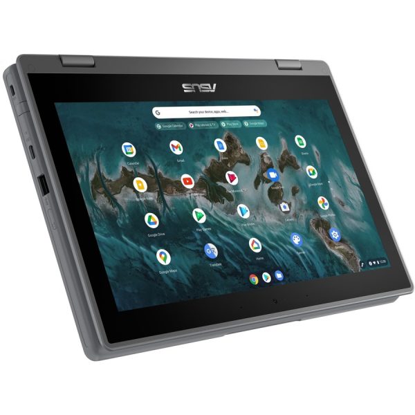 Asus Chromebook Flip CR1 CR1100FKA-YZ142T-S 11.6" Touchscreen Convertible Chromebook - HD - Intel Celeron N5100 - 4 GB - 32 GB Flash Memory - Dark Gray - Image 10