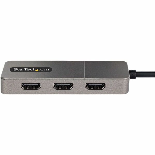 StarTech.com 3-Port USB-C Multi-Monitor Adapter, Type-C to 3x HDMI MST Hub, Triple 4K60Hz HDMI Laptop Display Extender / Splitter, Windows - Image 3
