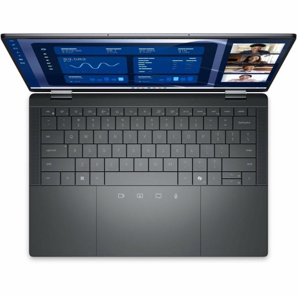 Dell Latitude 9000 9450 14" Touchscreen Convertible 2 in 1 Notebook - QHD+ - Intel Core Ultra 5 125U - Intel Evo Platform - 16 GB - 256 GB SSD - English (US) Keyboard - Magnetite - Image 2