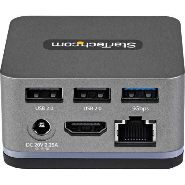 StarTech.com USB C Mini Dock for iPad Pro, Tablets & Smartphones, USB-C Docking Station, 4K HDMI, 27W Power Delivery, 3-Port USB Hub, GbE - Image 3