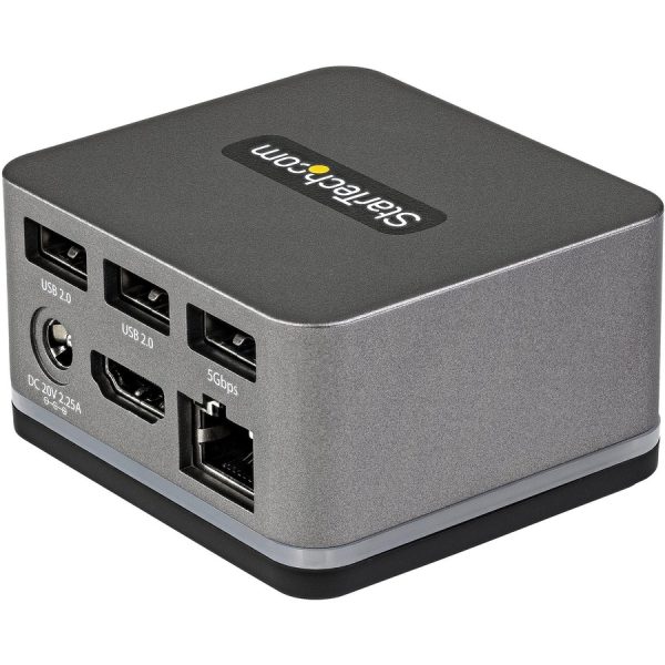 StarTech.com USB C Mini Dock for iPad Pro, Tablets & Smartphones, USB-C Docking Station, 4K HDMI, 27W Power Delivery, 3-Port USB Hub, GbE - Image 4