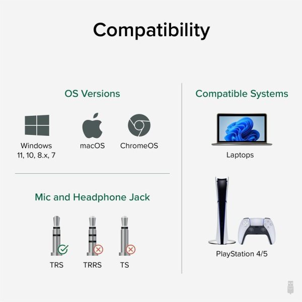 Plugable USB Audio Adapter with 3.5mm Speaker-Headphone and Microphone Jack, Add an External Stereo Sound Card to Any PC - Image 6