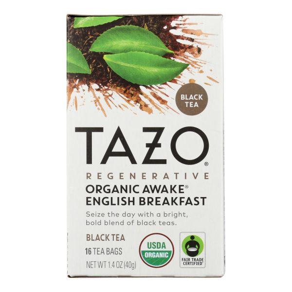 Tazo Tea - Tea Awake Eng Breakfast - Case of 6-16 BAG - Image 2