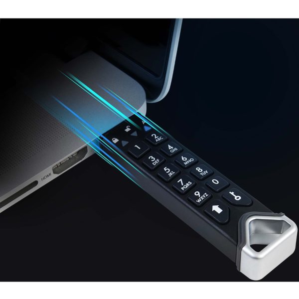 iStorage datAshur PRO2 16 GB | Secure Flash Drive | FIPS 140-2 Level 3 Certified | Password protected | Dust/Water-Resistant | IS-FL-DP2-256-16 - Image 4