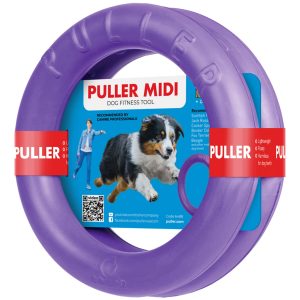 Puller Outdoor Dog Ring Toys   Dog Fetch Toy & Tug of War Dog Toy for Small Medium Large Dogs   Dog Ball & Soft Dog Frisbee Alt   Outside Dog Yard Toys   Big Dog Pull Toy   Best Dog Exercise Equipment