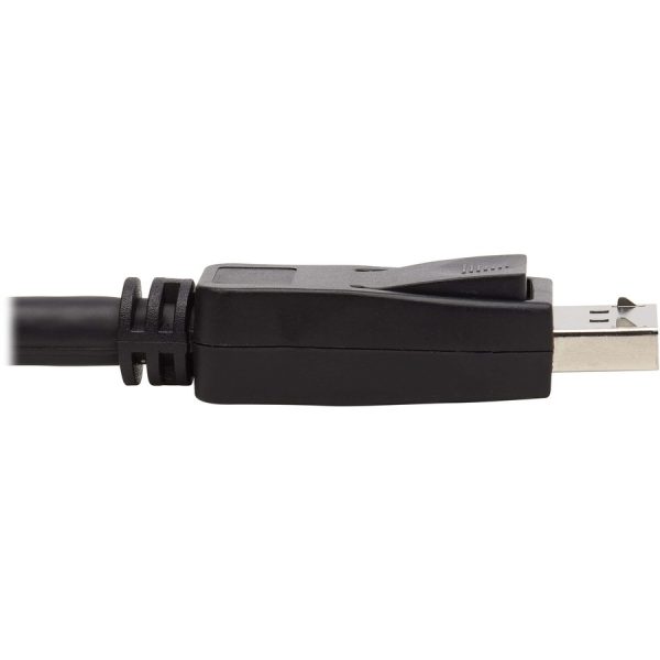 Eaton Tripp Lite Series Dual DisplayPort KVM Cable Kit - DP, USB, 3.5 mm Audio (3xM/3xM) + DP (M/M), 4K, 4:4:4, 10 ft. (3.05 m), Black - Image 5