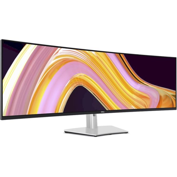 Dell UltraSharp U4924DW 49" Class Dual Quad HD (DQHD) Curved Screen LCD Monitor - 32:9 - Image 6