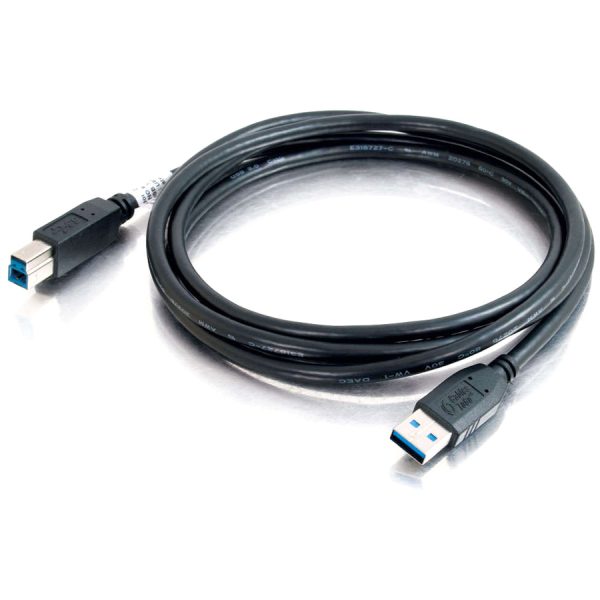 C2G 2m USB 3.0 Cable - USB A to USB B - M/M - Image 2