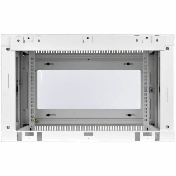 Eaton Tripp Lite Series SmartRack 6U Low-Profile Switch-Depth Wall-Mount Mini Rack Enclosure, Clear Acrylic Window, White - Image 2