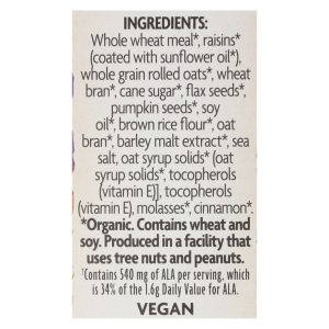 Nature's Path Organic Flax Plus Cereal - Pumpkin Raisin Crunch - Case of 12 - 12.35 oz.