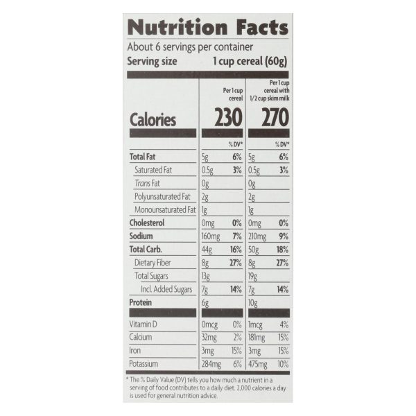 Nature's Path Organic Flax Plus Cereal - Pumpkin Raisin Crunch - Case of 12 - 12.35 oz. - Image 3