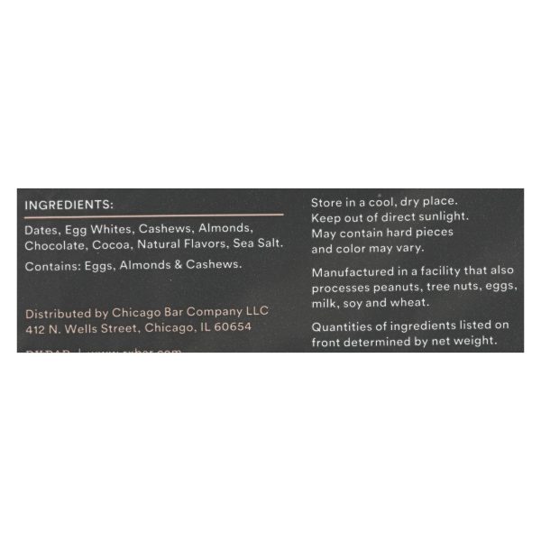 RxBar - Protein Bar - Chocolate Sea Salt - Case of 12 - 1.83 oz. - Image 3