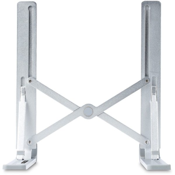 StarTech.com Foldable Laptop Riser Stand, Portable Height Adjustable Ergonomic Laptop Stand, Tilt/Raised/Angled Laptop/Tablet Stand - Image 7
