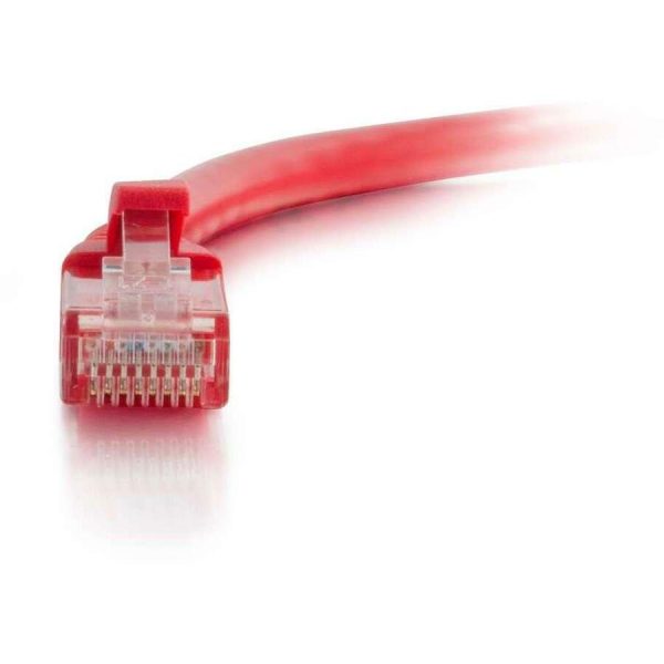 C2G 50ft Cat6 Unshielded Ethernet Cable - Cat 6 Network Patch Cable - Red - Image 3