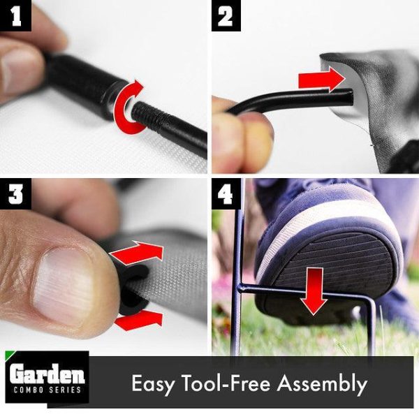 G128 Combo Pack: Garden Flag Stand Black 36x16 Inch & Garden Flag Blue Lives Matter 12x18 Inch - Image 8