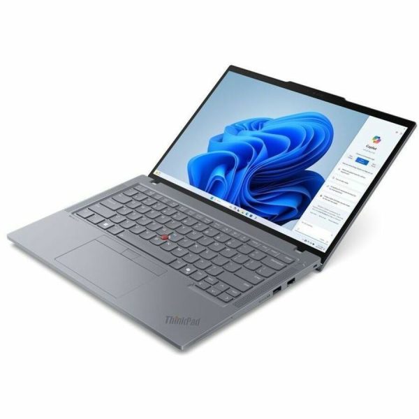 Lenovo ThinkPad T14 Gen 5 21ML0089US 14" Notebook - WUXGA - Intel Core Ultra 7 155U - 16 GB - 512 GB SSD - English Keyboard - Gray - Image 3