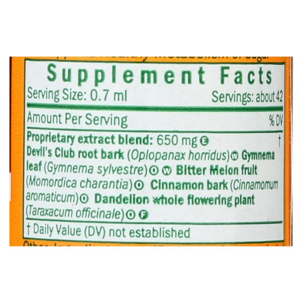 Herb Pharm - Sugar Metabolism - 1 Each-1 FZ - Image 2