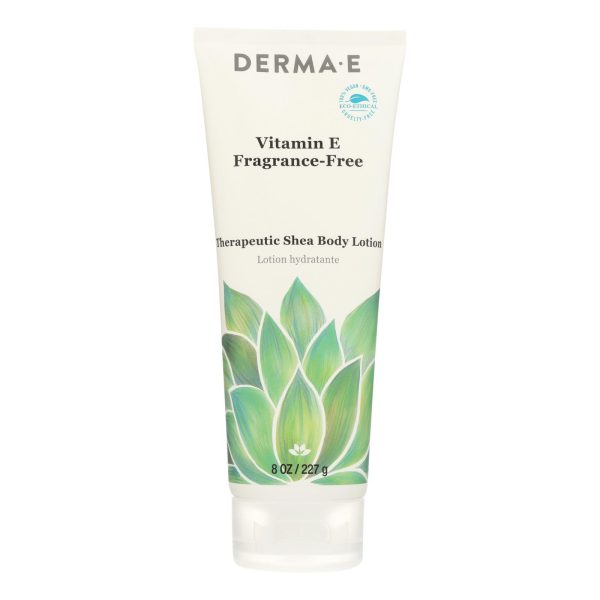 Derma E - Vitamin E Intensive Body Lotion - Fragrance Free - 8 fl oz. - Image 2
