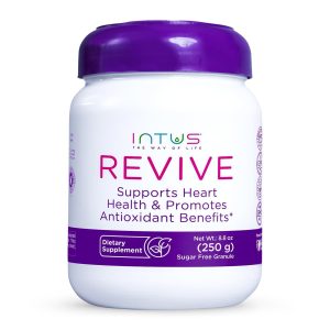Intus Revive   Ayurvedic Dietary Supplement for Heart Health with Ashwagandha and Antioxidants   Immune Support Supplement That Can Help Control Blood and Improve Chronic Fatigue   8.8 oz