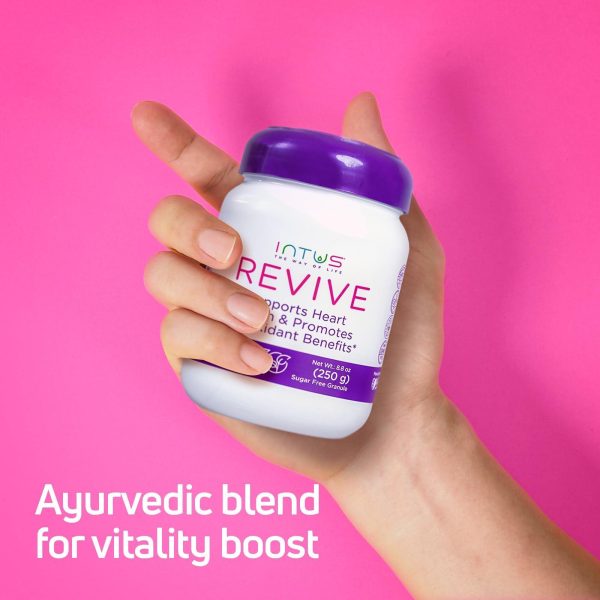 Intus Revive   Ayurvedic Dietary Supplement for Heart Health with Ashwagandha and Antioxidants   Immune Support Supplement That Can Help Control Blood and Improve Chronic Fatigue   8.8 oz - Image 7