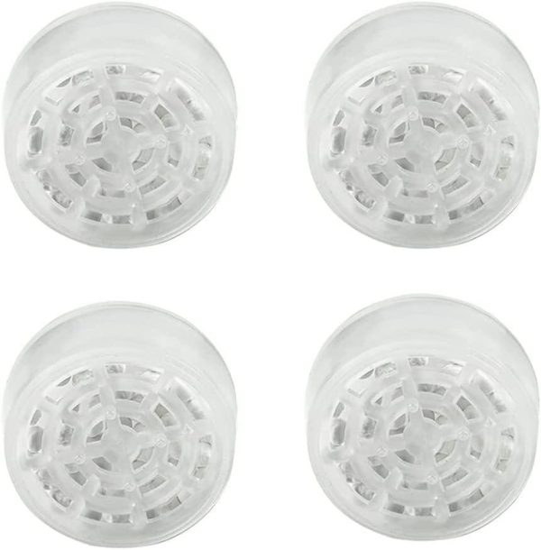 PureAction Replacement Filter Cartridge Set   Water Softener Shower Head SH388 & Luxury Filtered Shower Head SH888   Hard Water Filter   Chlorine & Flouride Filter   Helps Dry Hair Itchy Skin   4 Pack