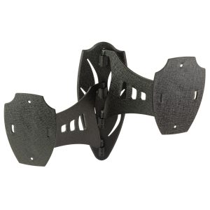 SKULL HOOKER DUAL SHOULDER MOUNT BLK