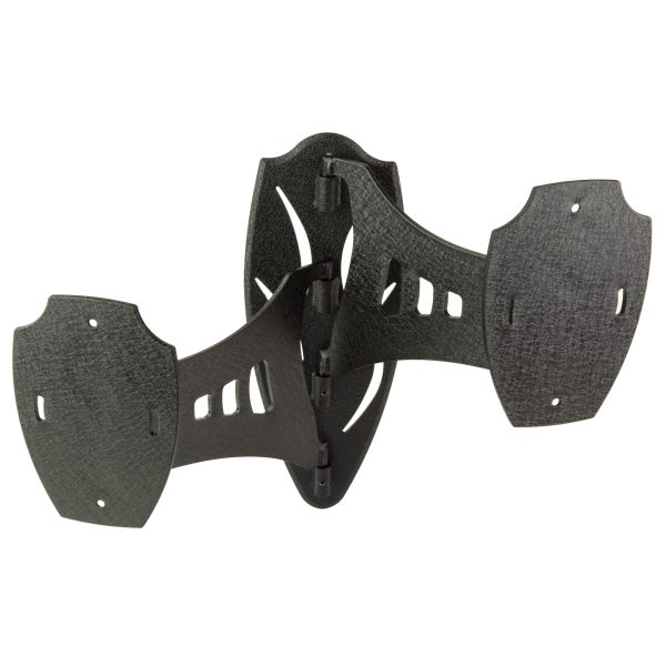 SKULL HOOKER DUAL SHOULDER MOUNT BLK