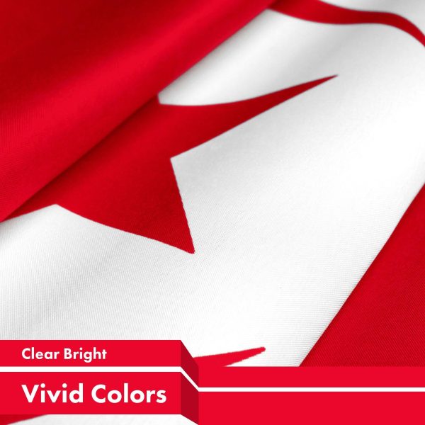 Tunisia Tunisian Flag 3x5 Ft 3-Pack 150D Printed Polyester By G128 - Image 3