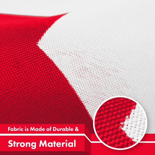 Tunisia Tunisian Flag 3x5 Ft 3-Pack 150D Printed Polyester By G128 - Image 4