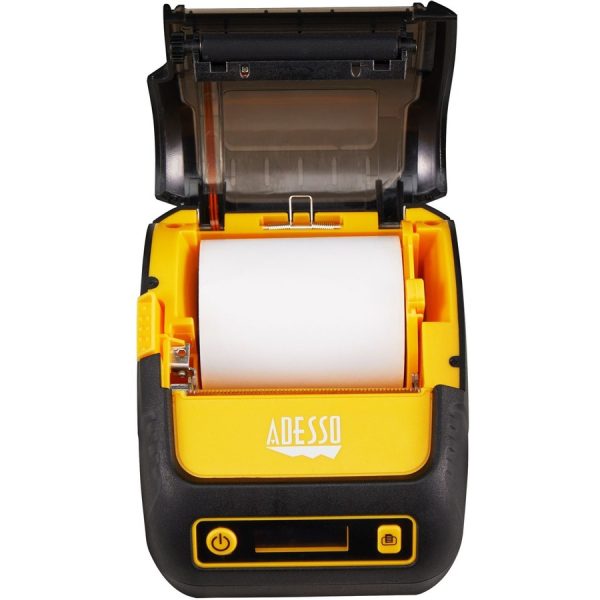 Adesso NuPrint NuPrint 220B Retail, Delivery, Restaurant, Pharmacy, Transportation & Logistic, Parking Ticket Direct Thermal Printer - Monochrome - Receipt Print - Bluetooth - Battery Included - Black - Image 5