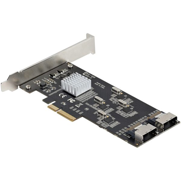 StarTech.com 8 Port SATA PCIe Card, PCI Express 6Gbps SATA Expansion Card with 4 Controllers, PCI-e x4 Gen 2 to SATA III Adapter Card - Image 13