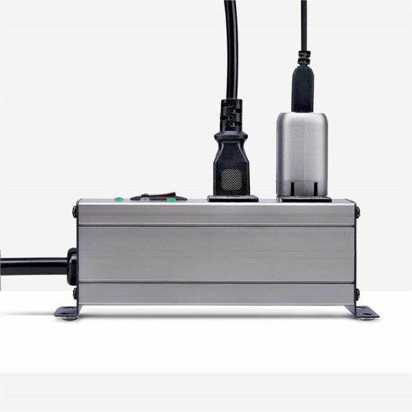 StarTech.com 4-Outlet Industrial Power Strip 125V/15A, EMI/RFI Isolation, Surge Protection, Mountable PDU, 8ft NEMA 5-15P Cord, UL Listed - Image 8