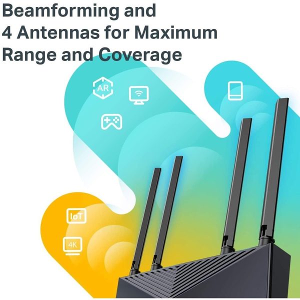 TP-Link Archer AX10 - Wi-Fi 6 IEEE 802.11ax Ethernet Wireless Router - Image 9
