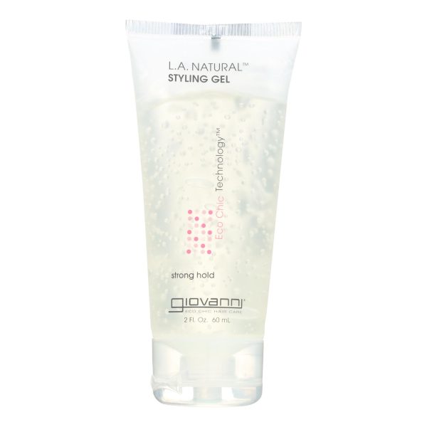 Giovanni L.A. Natural Styling Gel - 2 fl oz - Case of 12 - Image 2
