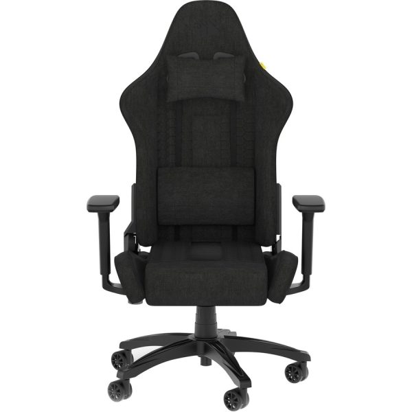 Corsair TC100 RELAXED Gaming Chair - Fabric Black/Grey - Image 11