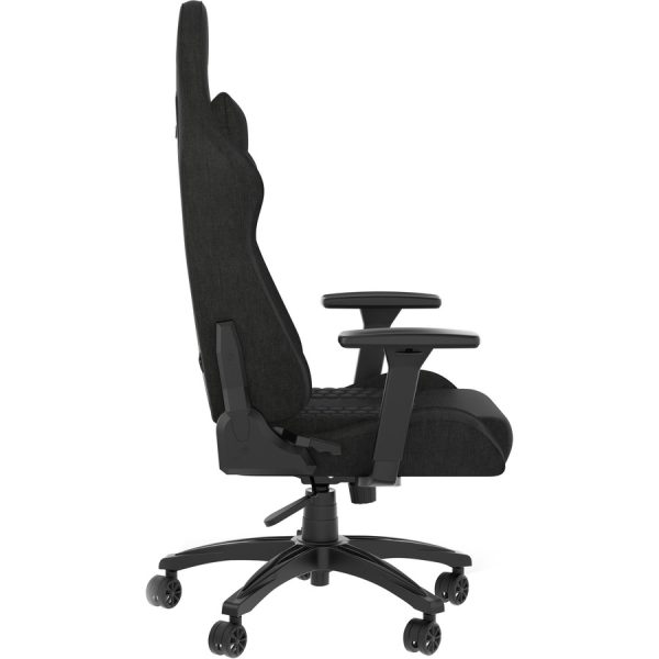 Corsair TC100 RELAXED Gaming Chair - Fabric Black/Grey - Image 14