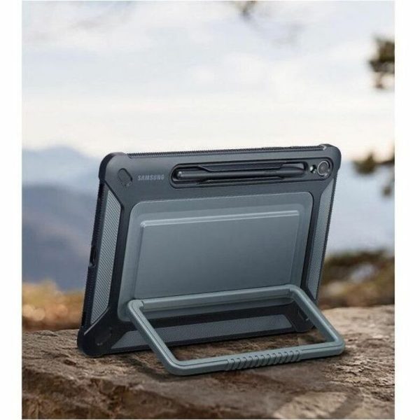 Samsung Rugged Carrying Case for 11" Samsung Galaxy Tab S9 Tablet, Stylus - Black - Image 5