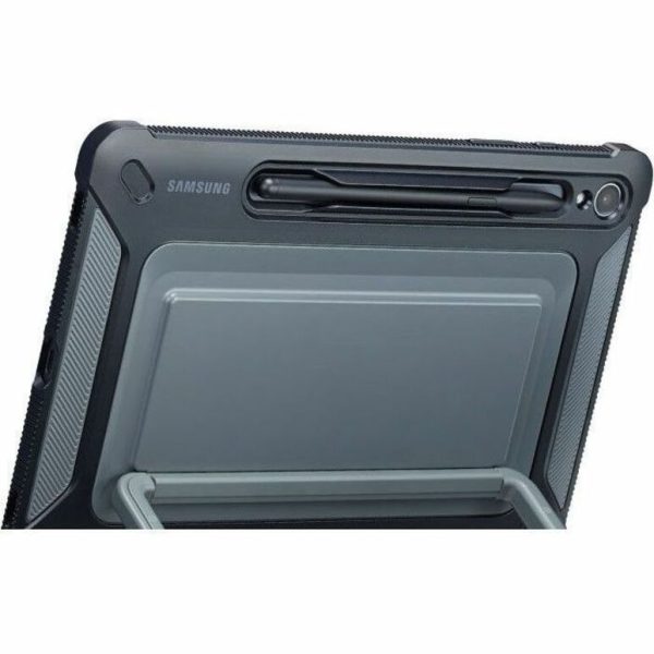 Samsung Rugged Carrying Case for 11" Samsung Galaxy Tab S9 Tablet, Stylus - Black - Image 7