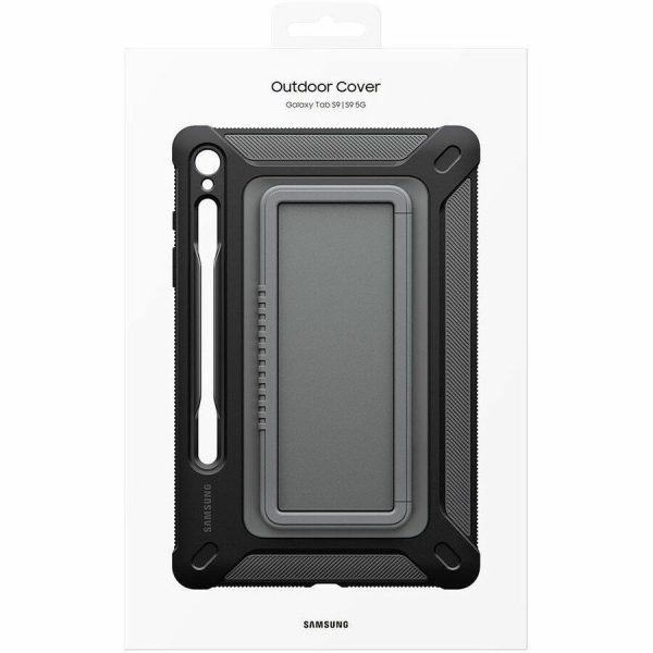 Samsung Rugged Carrying Case for 11" Samsung Galaxy Tab S9 Tablet, Stylus - Black - Image 8