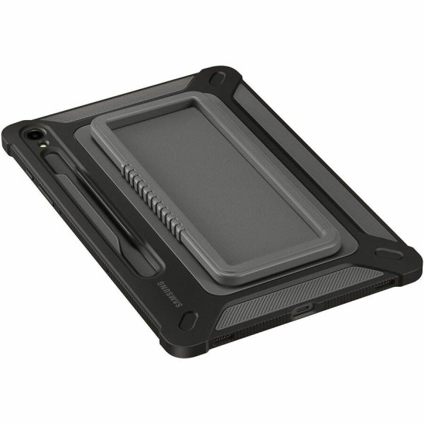 Samsung Rugged Carrying Case for 11" Samsung Galaxy Tab S9 Tablet, Stylus - Black - Image 11