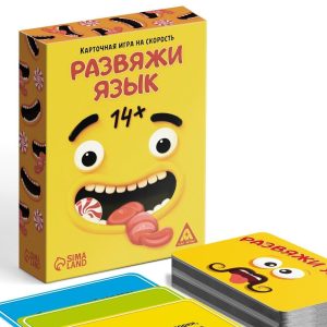 AEVVV Speedy Russian Tongue Twisters Board Game Fun and Fast Paced Family and Party Game Настольные игры на Русском Языке