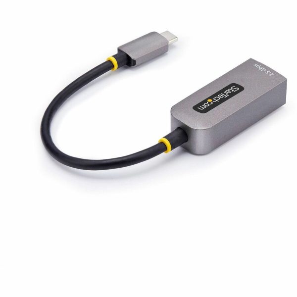 StarTech.com 2.5GbE USB-C to Ethernet Adapter, NBASE-T NIC, USB 3.0 Type-C 2.5/1G Multi Speed Network, USB 3.1 RJ45, Thunderbolt Compatible - Image 2