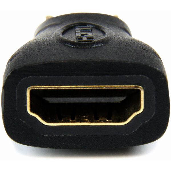 StarTech.com Mini HDMI to HDMI Adapter, 4K High Speed HDMI Adapter, 4K 30Hz Ultra HD High Speed HDMI Adapter, UHD Mini HDMI Adapter 4K - Image 2
