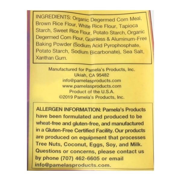 Pamela's Products - Cornbread and Muffin - Mix - Case of 6 - 12 oz. - Image 3