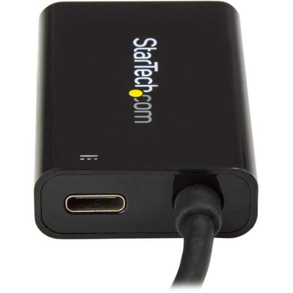 StarTech.com USB C to HDMI 2.0 Adapter 4K 60Hz with 60W Power Delivery Pass-Through Charging - USB Type-C to HDMI Video Converter - Black - Image 4