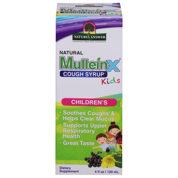 Nature's Answer - Cough Syr Kids Mullein X - EA of 1-4 FZ - Image 2