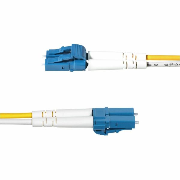 StarTech.com 30m (98.4ft) LC to LC (UPC) OS2 Single Mode Duplex Fiber Optic Cable, 9/125, 100G, Low Insertion Loss, LSZH Fiber Jumper Cord - Image 3